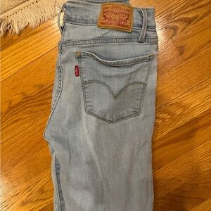 Levi's Women's Classic Blue Straight Leg Jeans